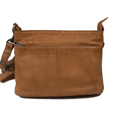 Bear Design Crossbody / Schoudertasje 'Ashley'  CP 1867 - Cognac